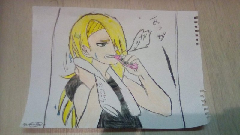 Скетч Наруто Дейдара