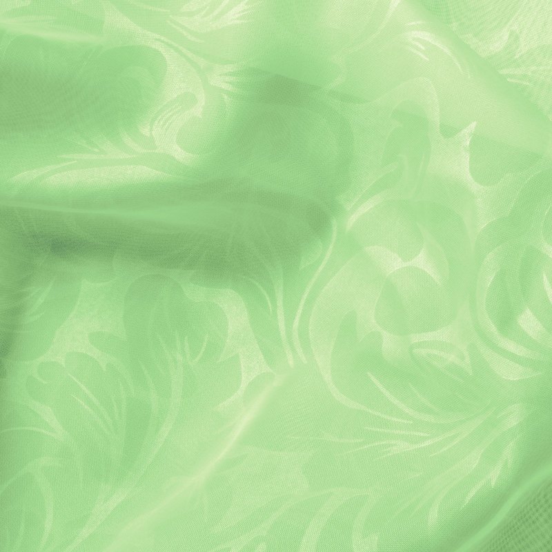 Штора вуаль с тиснением Вензель 200*260 см молочный