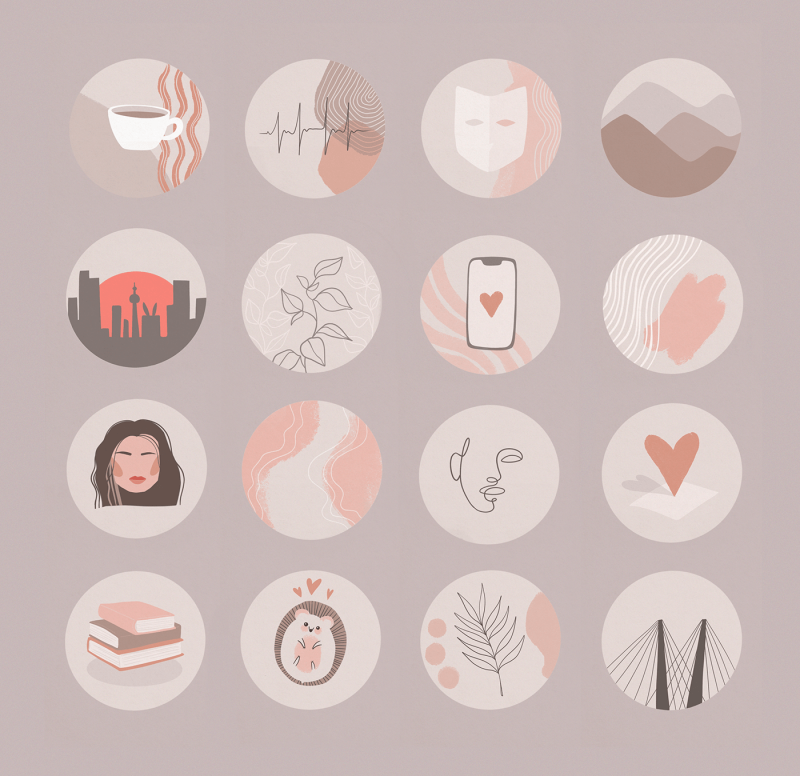 Обложки для актуального в Инстаграм