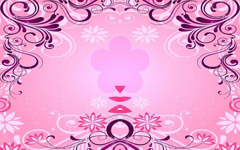 Красивый розовый фон