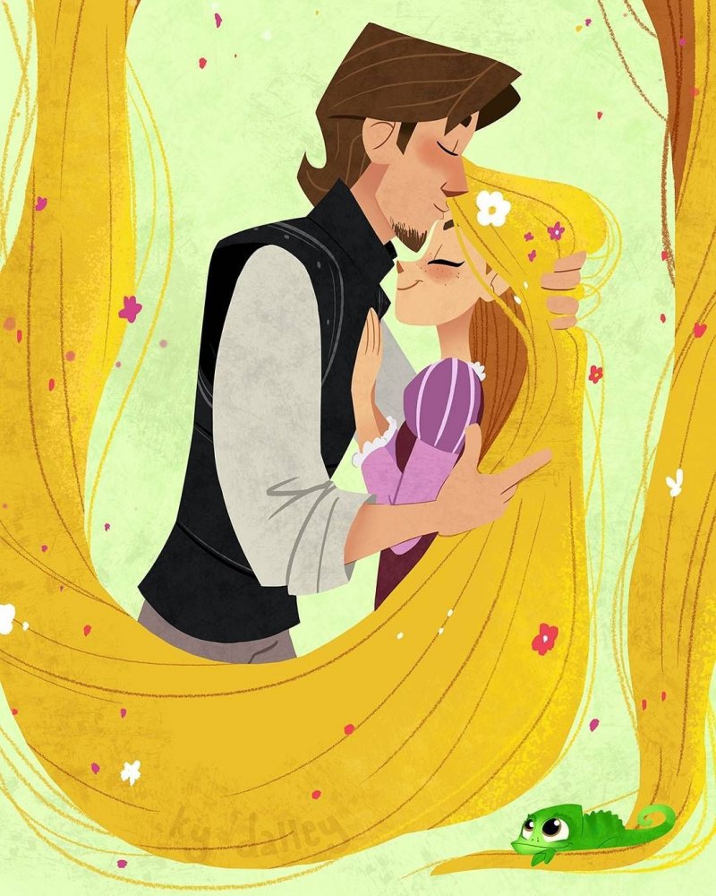 Рапунцель новая история Юджин