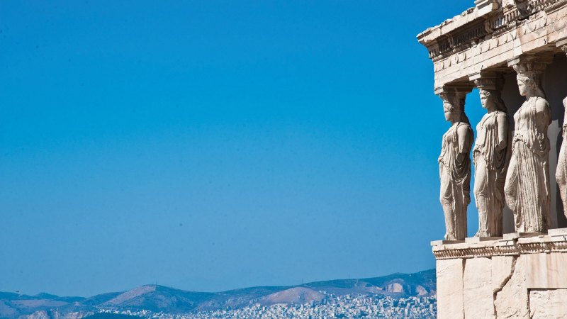 Колонны Греция Олимп