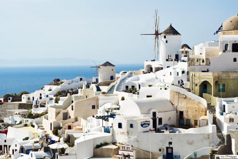 12. Остров Санторини, Греция