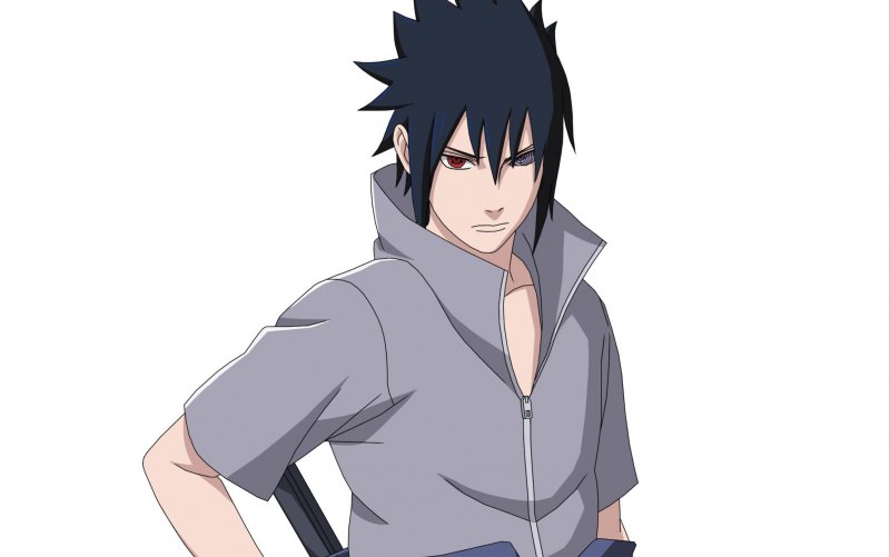 Саске Учиха маленький