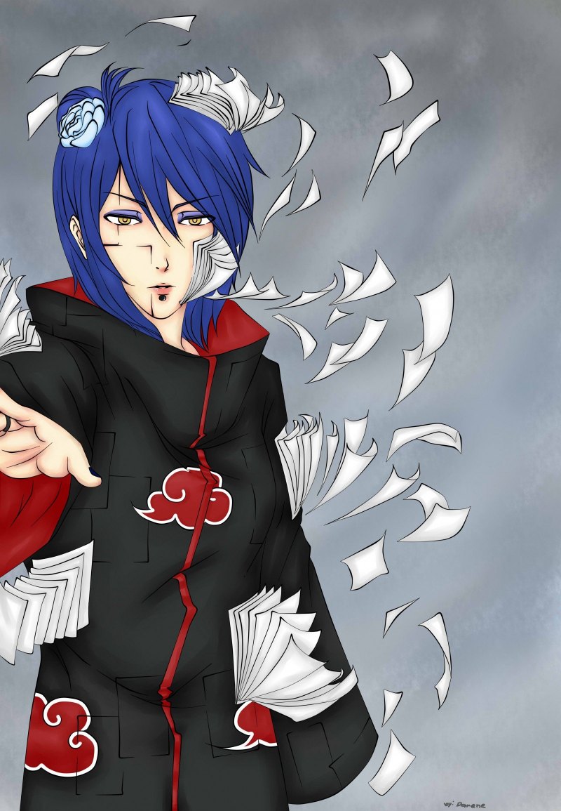 Аниме Наруто Конан