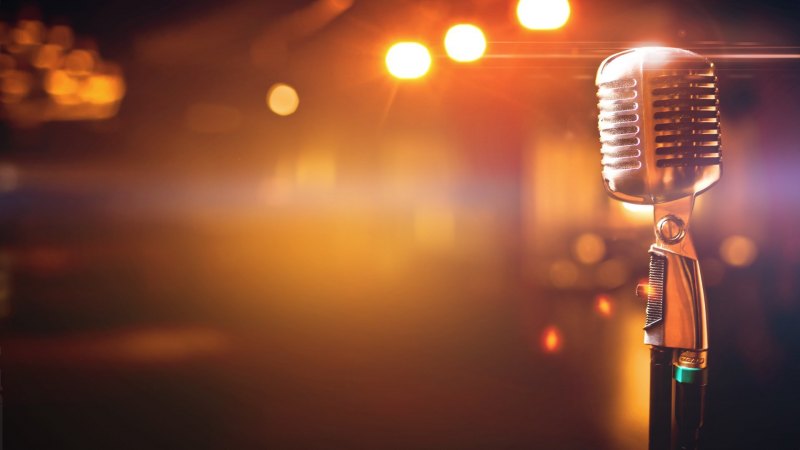 Микрофон красивый