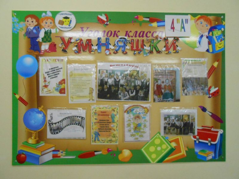 Лучшие классные уголки