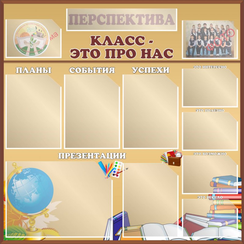 Уголок класса стенд