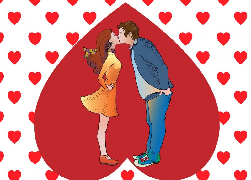 День влюбленных иллюстрация