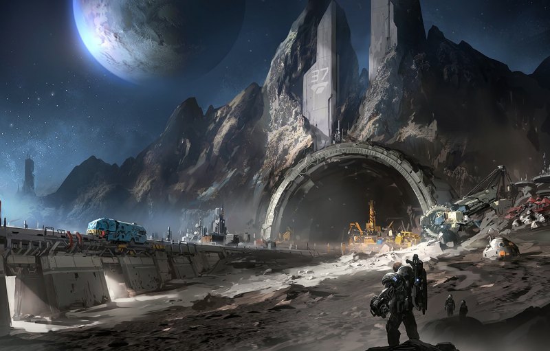 Космос арт фантастика