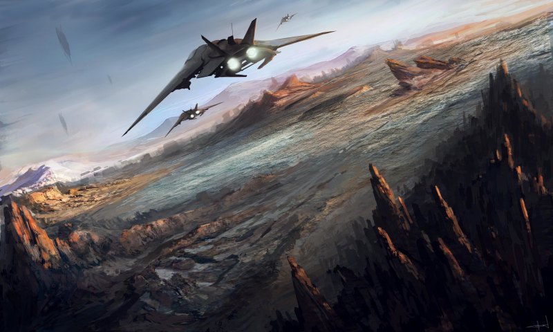 Самолеты фэнтези