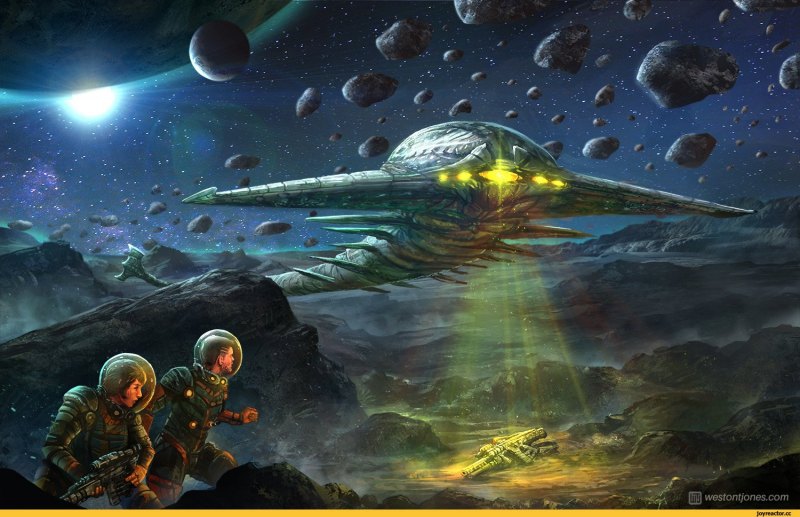 Космос фантастика будущее