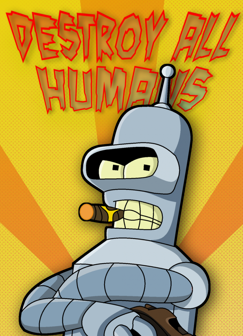 Бендер Футурама маленький