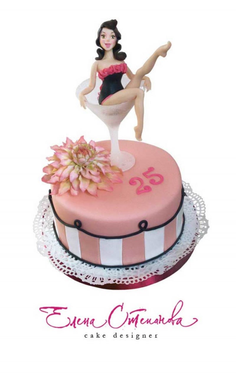 Торт в стиле пин ап