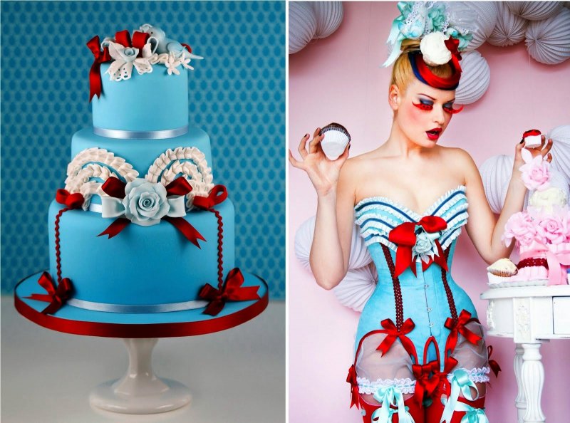 Торт поп-арт для девушки