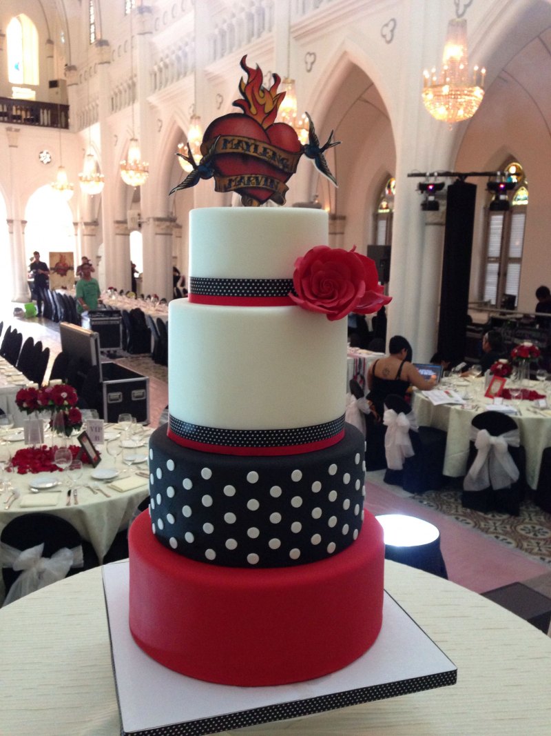 Торт в стиле поп арт