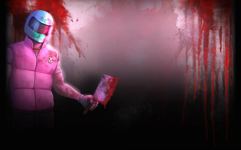 Хотлайн Майами Бэкграунд