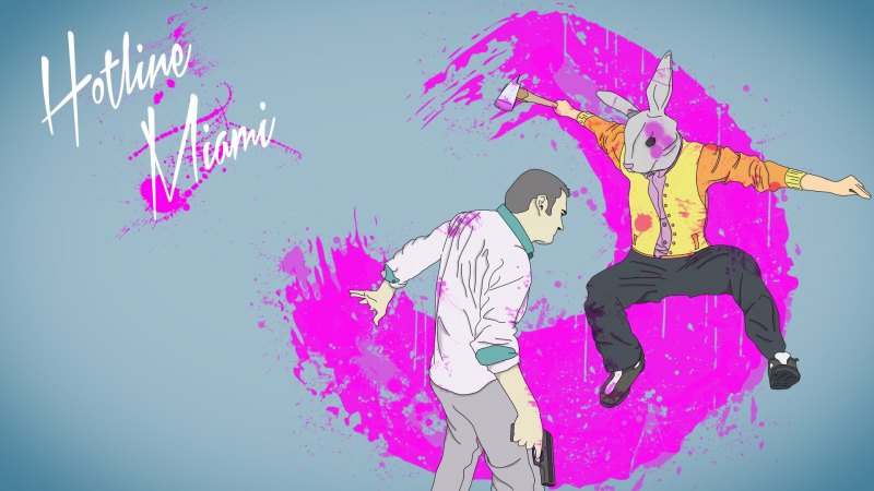 Хотлайн Майами обои