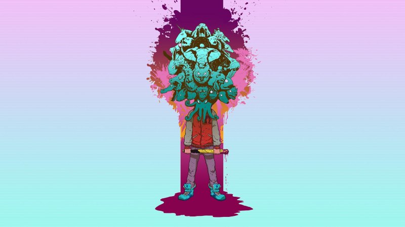 Хотлайн Майами пальмы