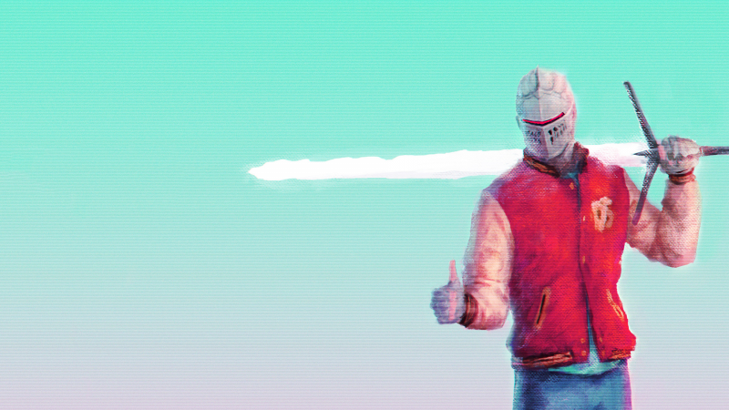 Хотлайн Майами обои