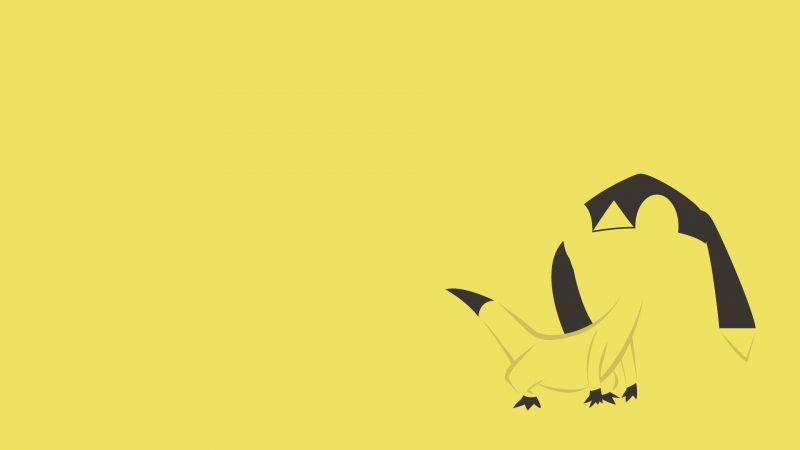 Желтые обои Минимализм