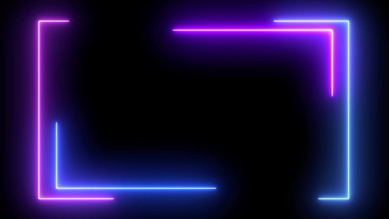 Фиолетовый неон Эстетика