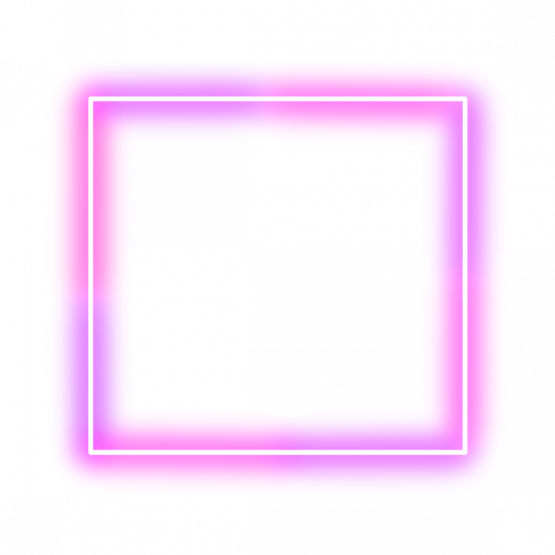 Красная неоновая рамка