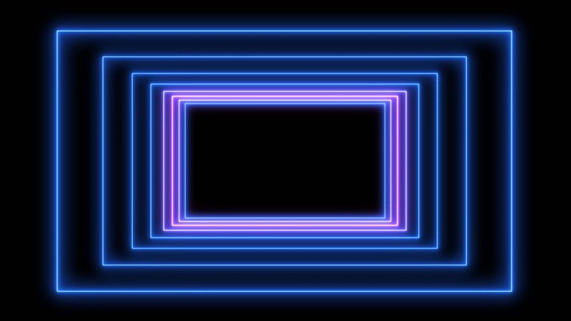 Неоновые квадратики