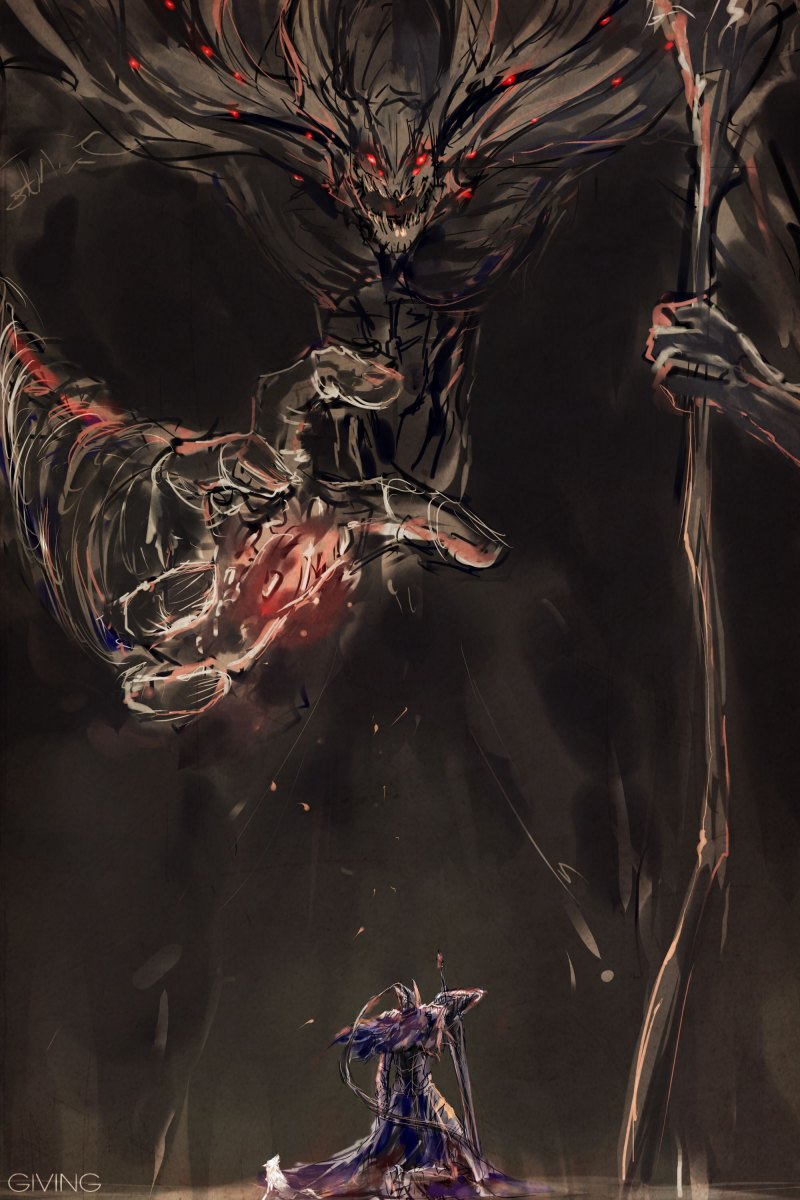 Манус фигурка дарк соулс