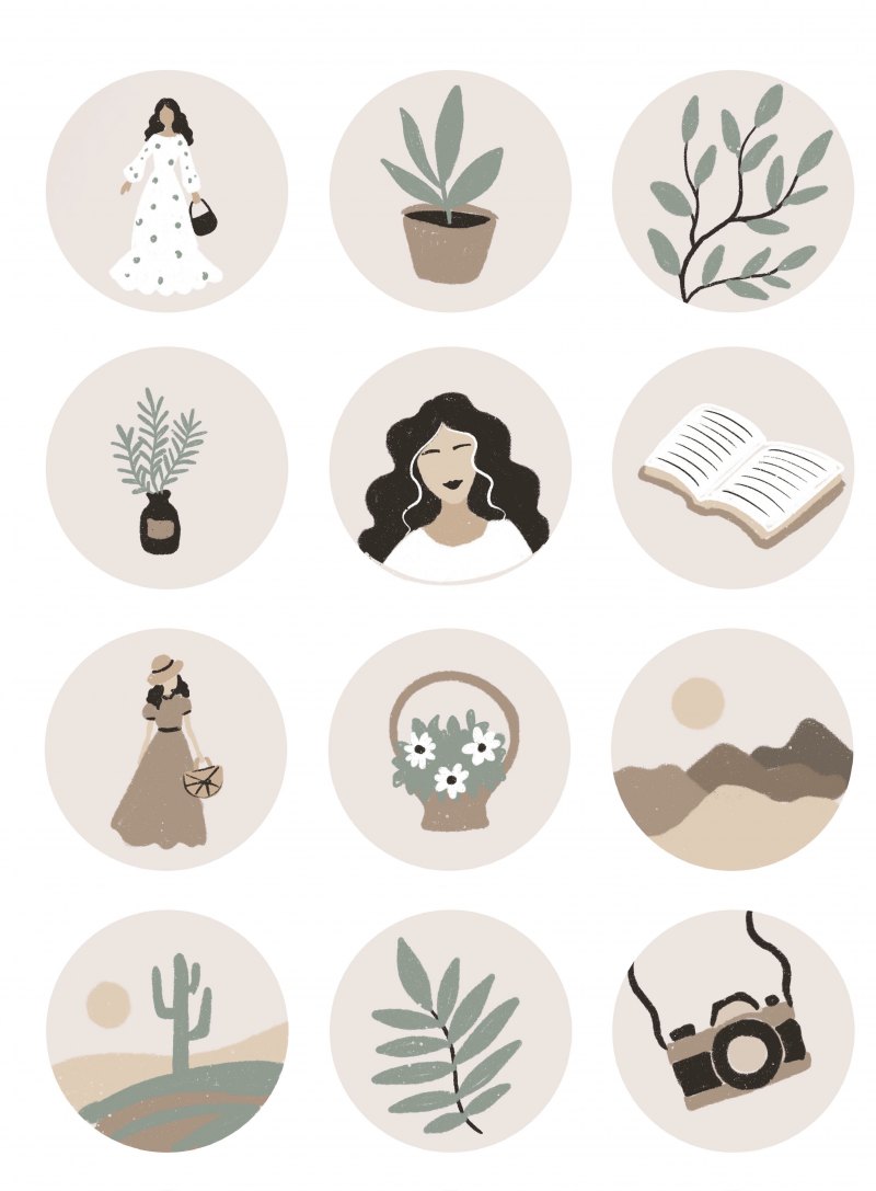 Значки для актуального