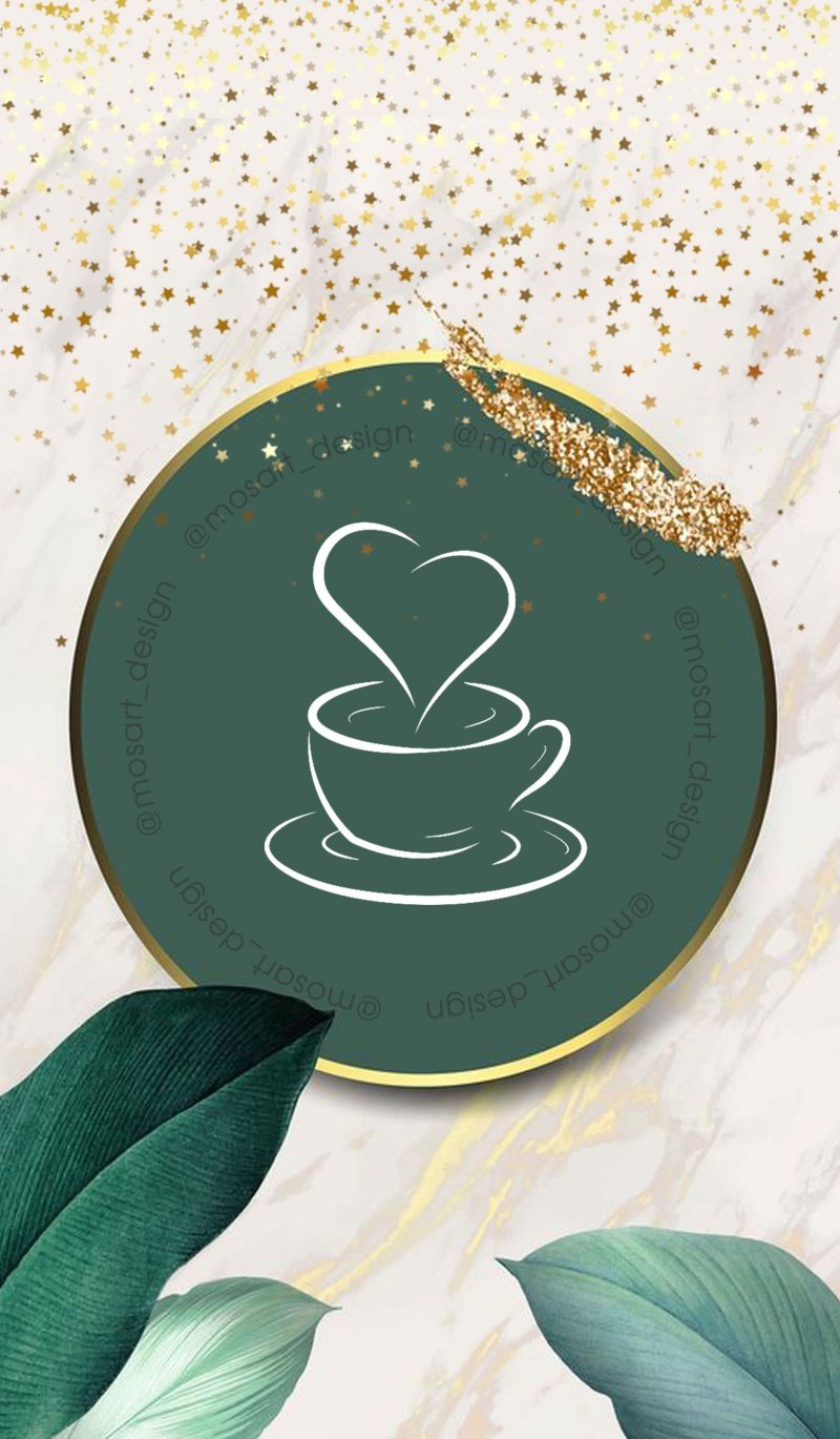 Иконки для актуального в Инстаграм зеленые