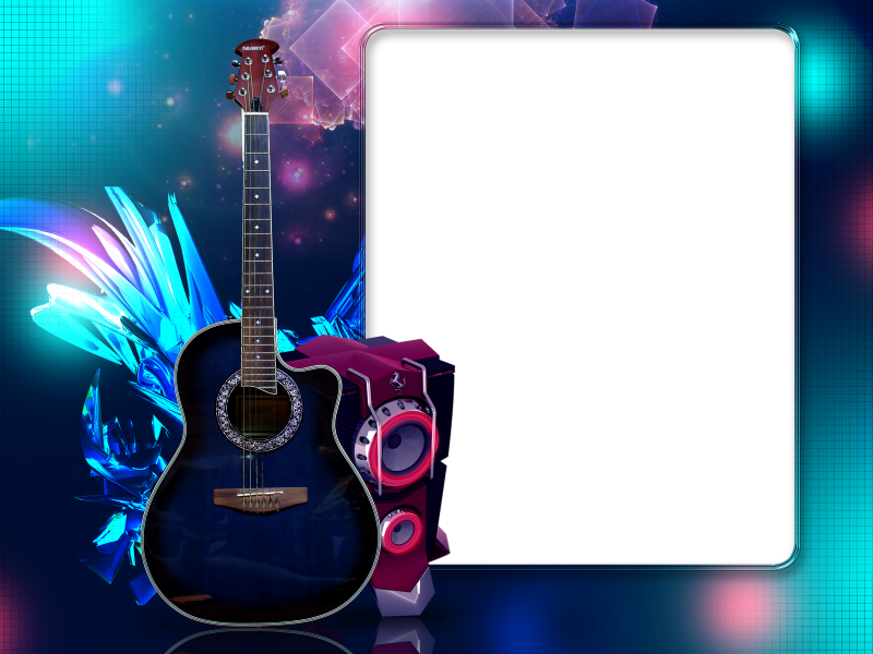 Рамка в музыкальном стиле
