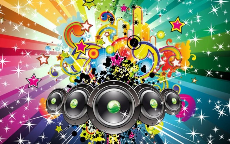 Фон в стиле стиляг