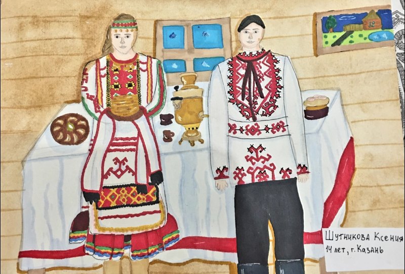 Национальный костюм финно-угорских народов