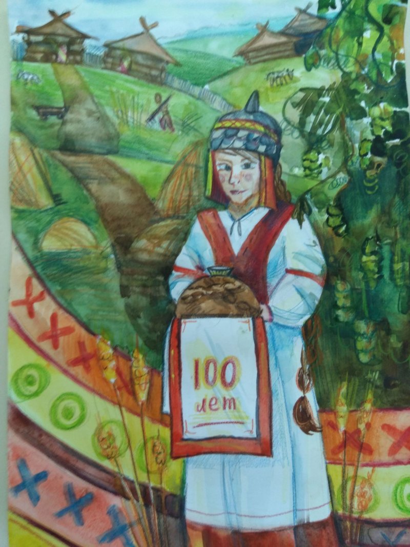 Чуваши национальный костюм для детей