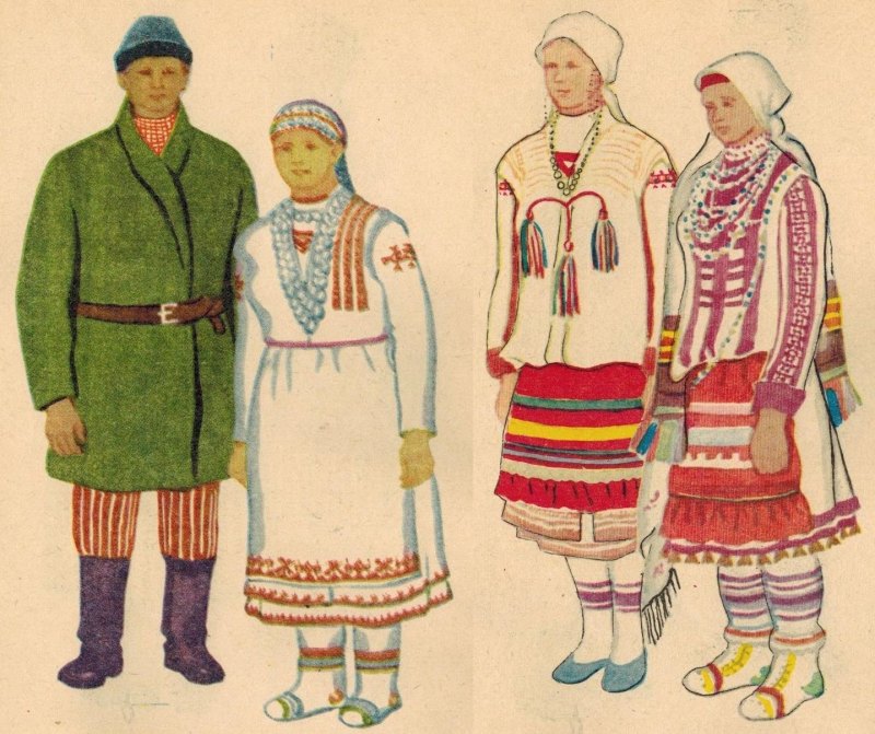 Марийский орнамент луговых марийцев