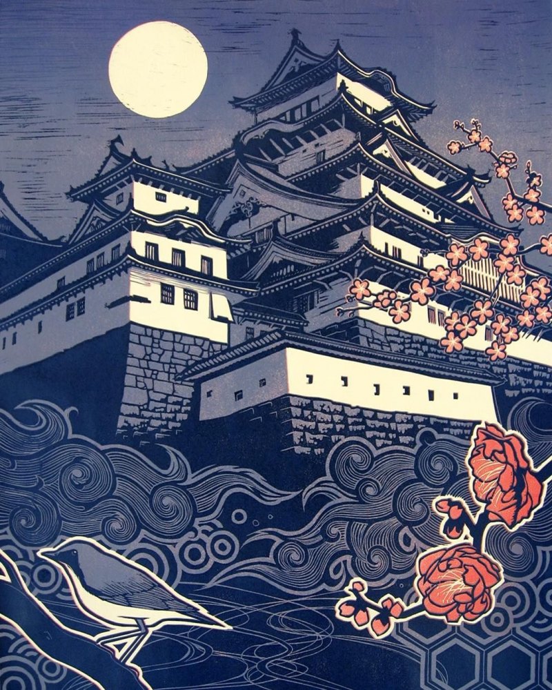 Иллюстрации в японском стиле