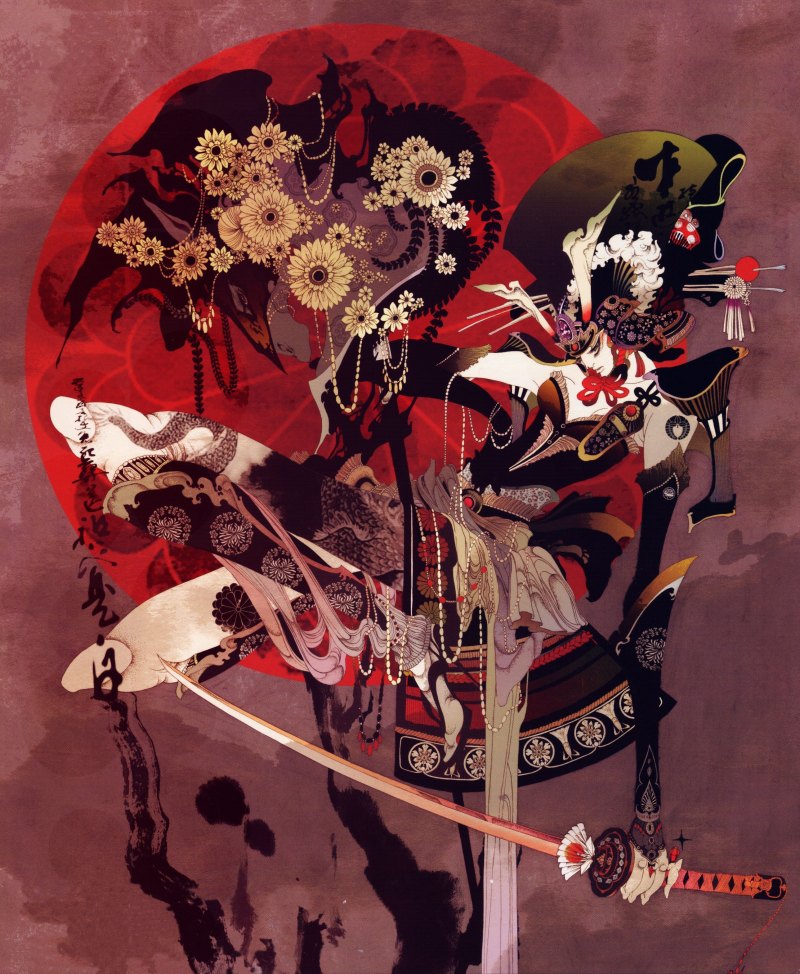 Японская Графика современная Айя като