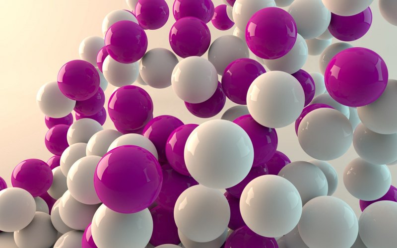 Абстракция шары