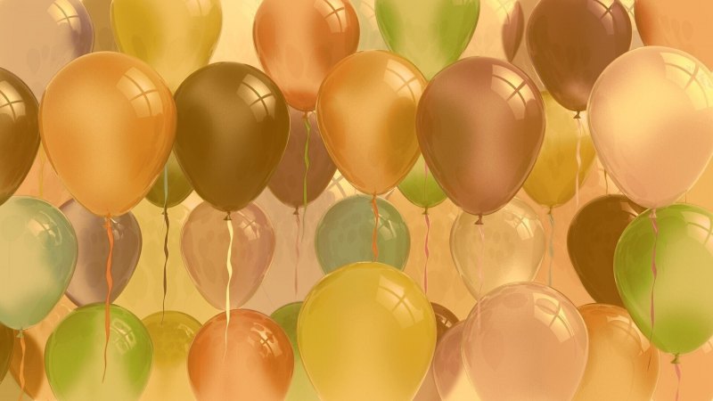 Фон шарики