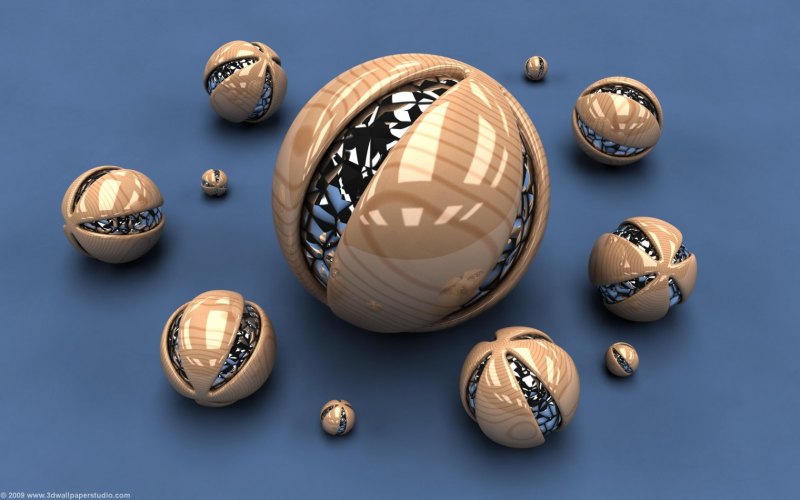 Картинки на рабочий стол 3d