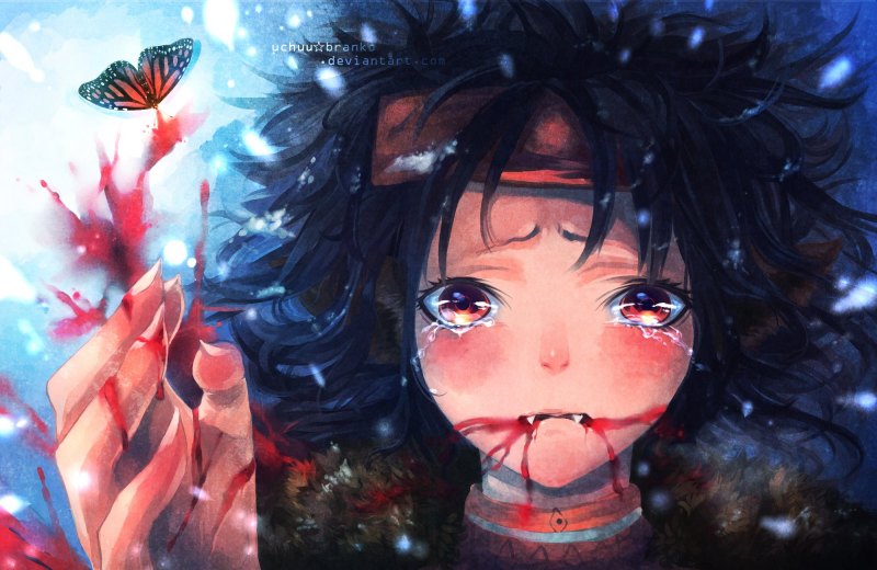 Аниме слезы