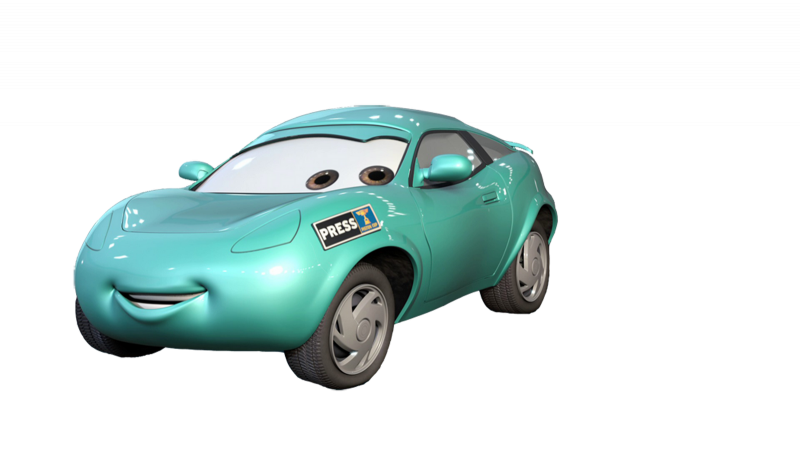 Молния Маккуин на белом фоне