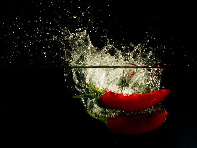 Овощи в воде