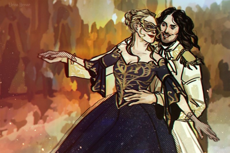 Аделаида и Диего арт