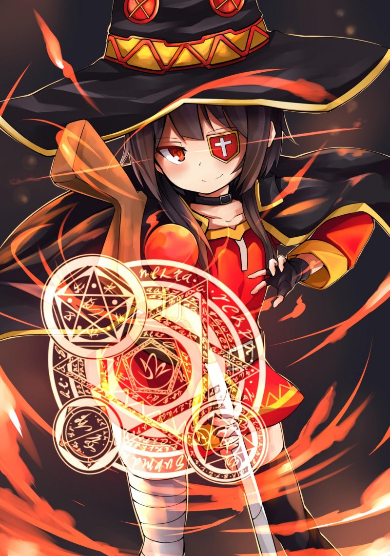 Megumin аниме