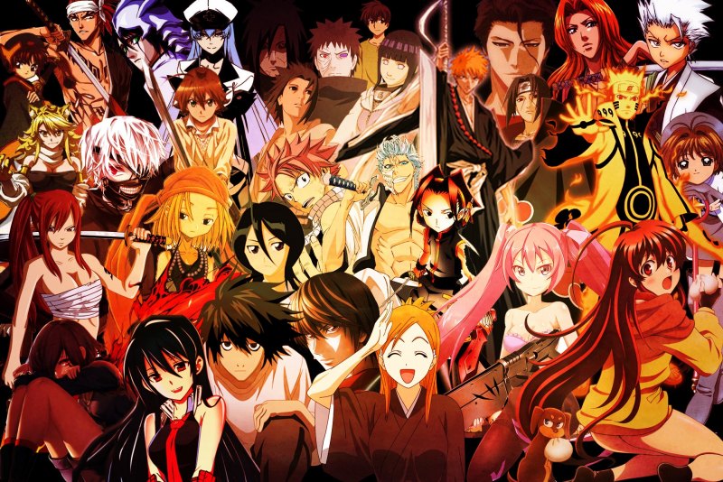 Самые популярные аниме картинки