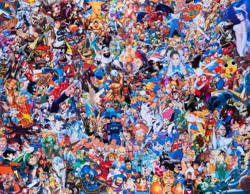 Картина с множеством персонажей