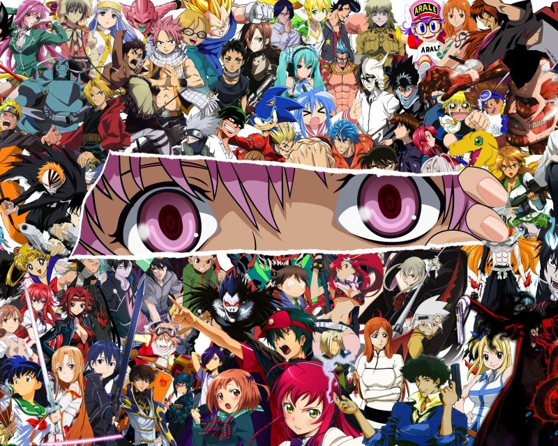 Самые известные аниме персонажи