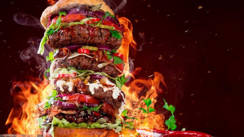 Веганский Цезарь ролл вегетарианский